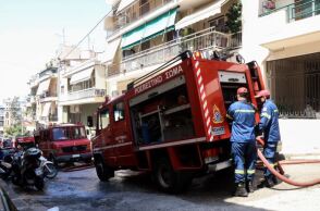 Φωτιά στην Κυψέλη