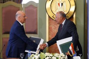 Οι ΥΠΕΞ Ελλάδας και Αιγύπτου