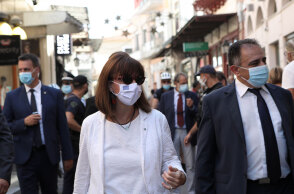 Στη Λέσβο η Αικατερίνη Σακελλαροπούλου, Πρόεδρος της Δημοκρατίας