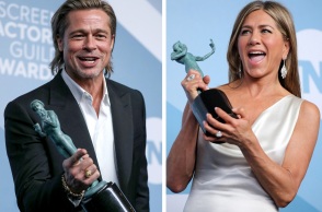 Brad Pitt και Jennifer Aniston στα βραβεία SAG