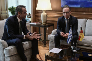 ΣΥΝΑΝΤΗΣΗ ΤΟΥ ΠΡΩΘΥΠΟΥΡΓΟΥ ΚΥΡ. ΜΗΤΣΟΤΑΚΗ ΜΕ ΤΟΝ ΥΠΕΞ ΤΗΣ ΓΕΡΜΑΝΙΑΣ Χ. ΜΑΑΣ