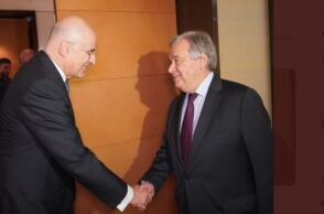 Νίκος Δένδιας - Αντόνιο Γκουτέρες 