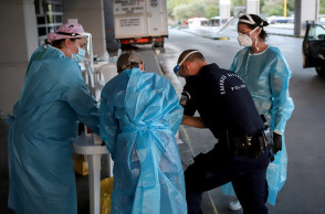 Στιγμιότυπο από το Τελωνείο της Κακαβιάς στα ελληνοαλβανικά σύνορα 