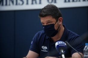 Ο υφυπουργός Πολιτικής Προστασίας, Νίκος Χαρδαλιάς