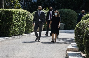 Κυριάκος Μητσοτάκης - Κατερίνα Σακελλαροπούλου