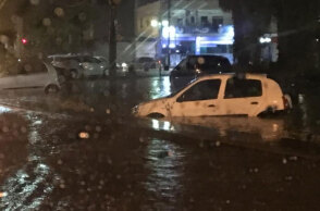 Πλημμύρες στο Ηράκλειο Κρήτης από την κακοκαιρία «Ιανός»