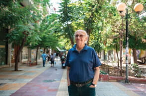 Ο συγγραφέας Πέτρος Μάρκαρης ©θανάσης Καρατζάς