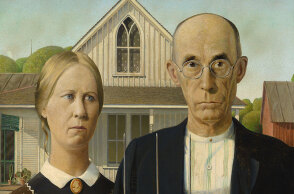 Grant Wood, «American Gothic»