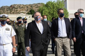 Κυριάκος Μητσοτάκης - Μάικ Πομπέο 