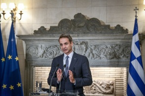 Ο πρωθυπουργός Κυριάκος Μητσοτάκης 