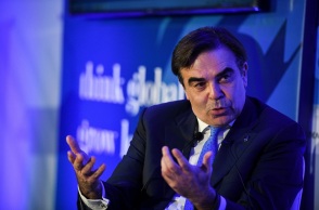 Ο αντιπρόεδρος της Ευρωπαϊκής Επιτροπής, Μαργαρίτης Σχοινάς