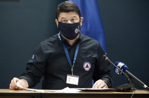 Ο υφυπουργός Πολιτικής Προστασίας, Νίκος Χαρδαλιάς