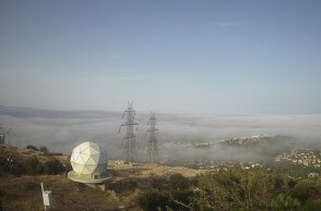 Ομίχλη στην Αττική - Εικόνα από το πρωί της Δευτέρας 5 Οκτωβρίου 2020