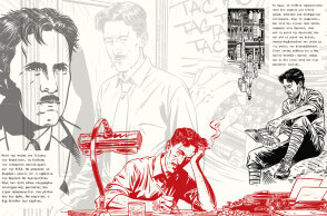 Η βιογραφία του Τζορτζ Όργουελ κυκλοφορεί από τις εκδόσεις Μίνωας σε graphic novel