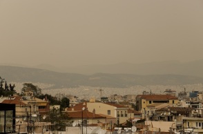 Αφρικανική σκόνη στην Αθήνα