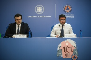 Ο Νίκος Χαρδαλιάς και ο Κυριάκος Πιερρακάκης