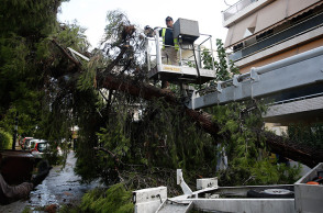 Καταιγίδα - Νέο Ηράκλειο - Μεγάλες ζημιές
