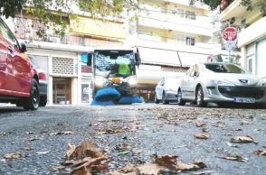 Δράση καθαρισμού του Δ. Αθηναίων στον Νέο Κόσμο