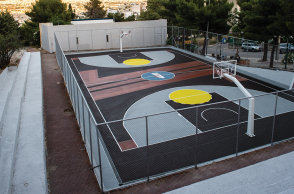 Το γήπεδο Μπάσκετ της Αγίας Βαρβάρας