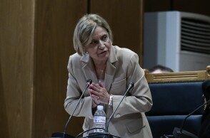 Η Αδαμαντία Οικονόμου, εισαγγελέας στη δίκη της Χρυσής Αυγής