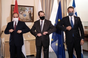 8η τριμερής Σύνοδος Ελλάδας-Κύπρου-Αιγύπτου 