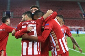 Οι παίκτες του Ολυμπιακού