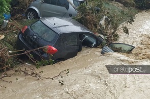 Σφοδρή κακοκαιρία στην Κρήτη