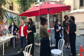 Δόμνα Μιχαηλίδου - Επίσκεψη στον φορέα «Ένα παιδί – ένας κόσμος»