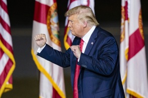 Ο Ντόναλντ Τραμπ στη Φλόριντα