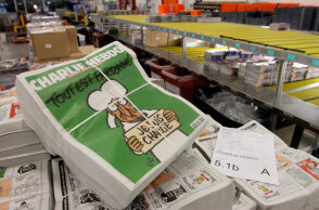 Σκίτσο με τον προφήτη Μωάμεθ στο εξώφυλλο του Charlie Hebdo