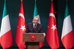 Ο πρόεδρος της Τουρκίας Ρετζέπ Ταγίπ Ερντογάν 