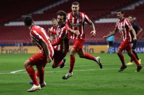 Οι παίκτες της Ατλέτικο Μαδρίτης