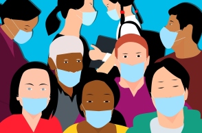 Εικονογράφηση για την πανδημία του κορωνοϊού