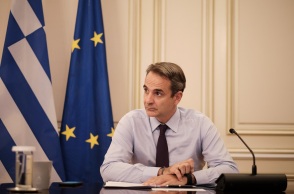 Ο Έλληνας πρωθυπουργός Κυριάκος Μητσοτάκης