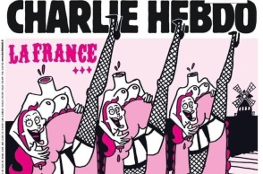 To νέο εξώφυλλο του γαλλικού, σατιρικού περιοδικού Charlie Hebdo