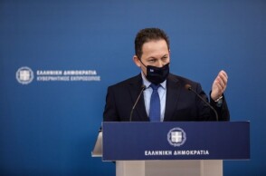 Ο κυβερνητικός εκπρόσωπος, Στέλιος Πέτσας