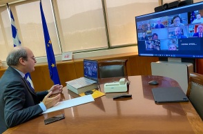 Ο υπουργός Περιβάλλοντος και Ενέργειας, Κωστής Χατζηδάκης