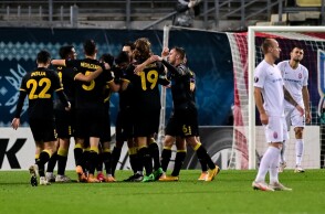 Οι παίκτες της ΑΕΚ