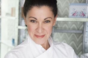 H pastry chef Εβίτα Παπαχαραλάμπους