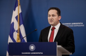 Ο κυβερνητικός εκπρόσωπος, Στέλιος Πέτσας