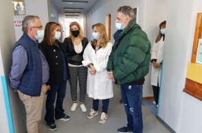 Επίσκεψη της Ζωής Ράπτη στη Σάμο