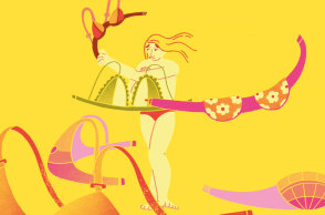 Εικονογράφηση καμπάνιας για τον καρκίνο του μαστού