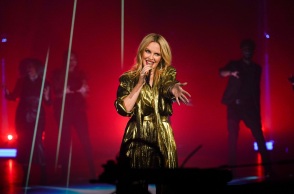 Η τραγουδίστρια Kylie Minogue