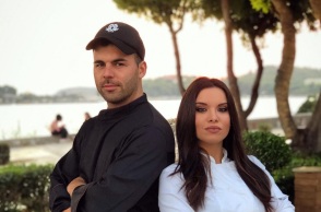 Ο Δημήτρης Μπέλλος και η Μαρία Μπέη 