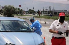 DRIVE THROUGH TESTING