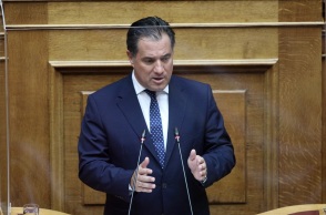 Ο υπουργός Ανάπτυξης και Επενδύσεων, Άδωνις Γεωργιάδης 