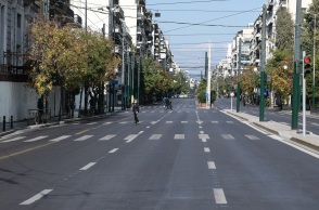 Lockdown στην Αθήνα 