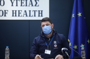 Ο υφυπουργός Πολιτικής Προστασίας, Νίκος Χαρδαλιάς