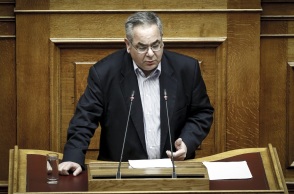 Ο αντιπρόεδρος της Βουλής, Γιώργος Λαμπρούλης