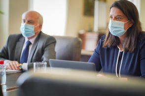 Η υπουργός Παιδείας, Νίκη Κεραμέως